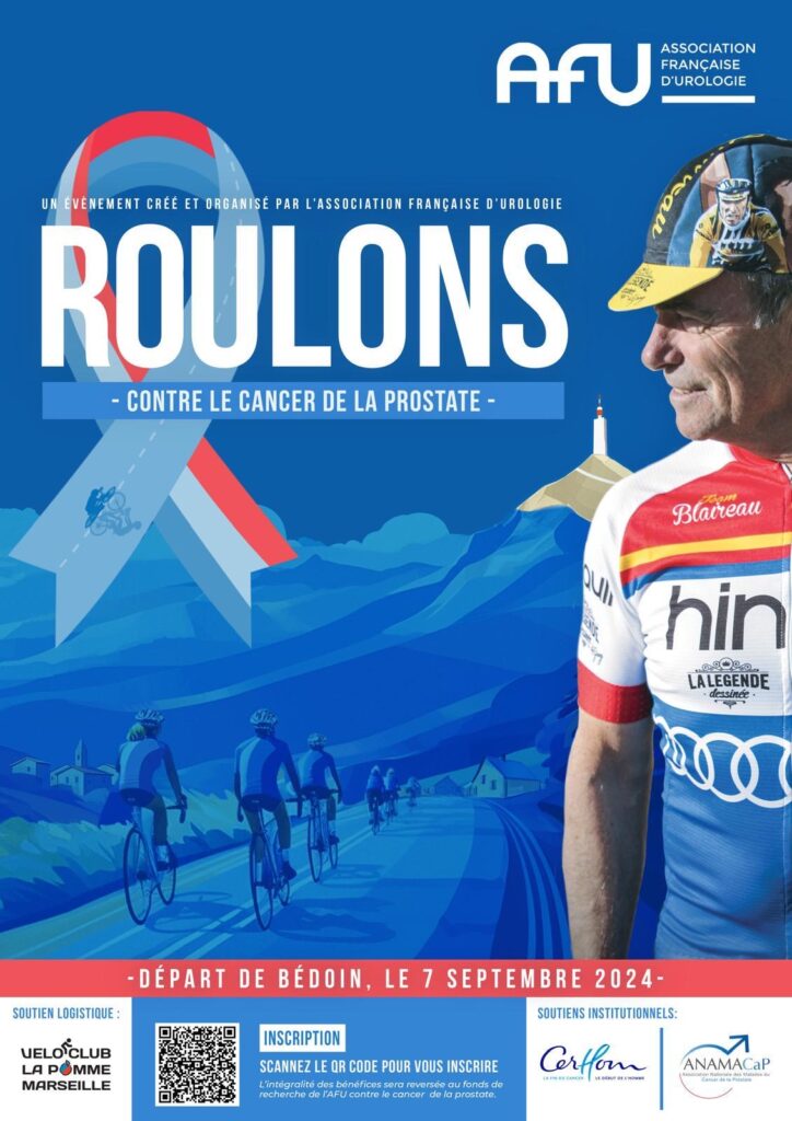 Roulons contre le cancer de la prostate